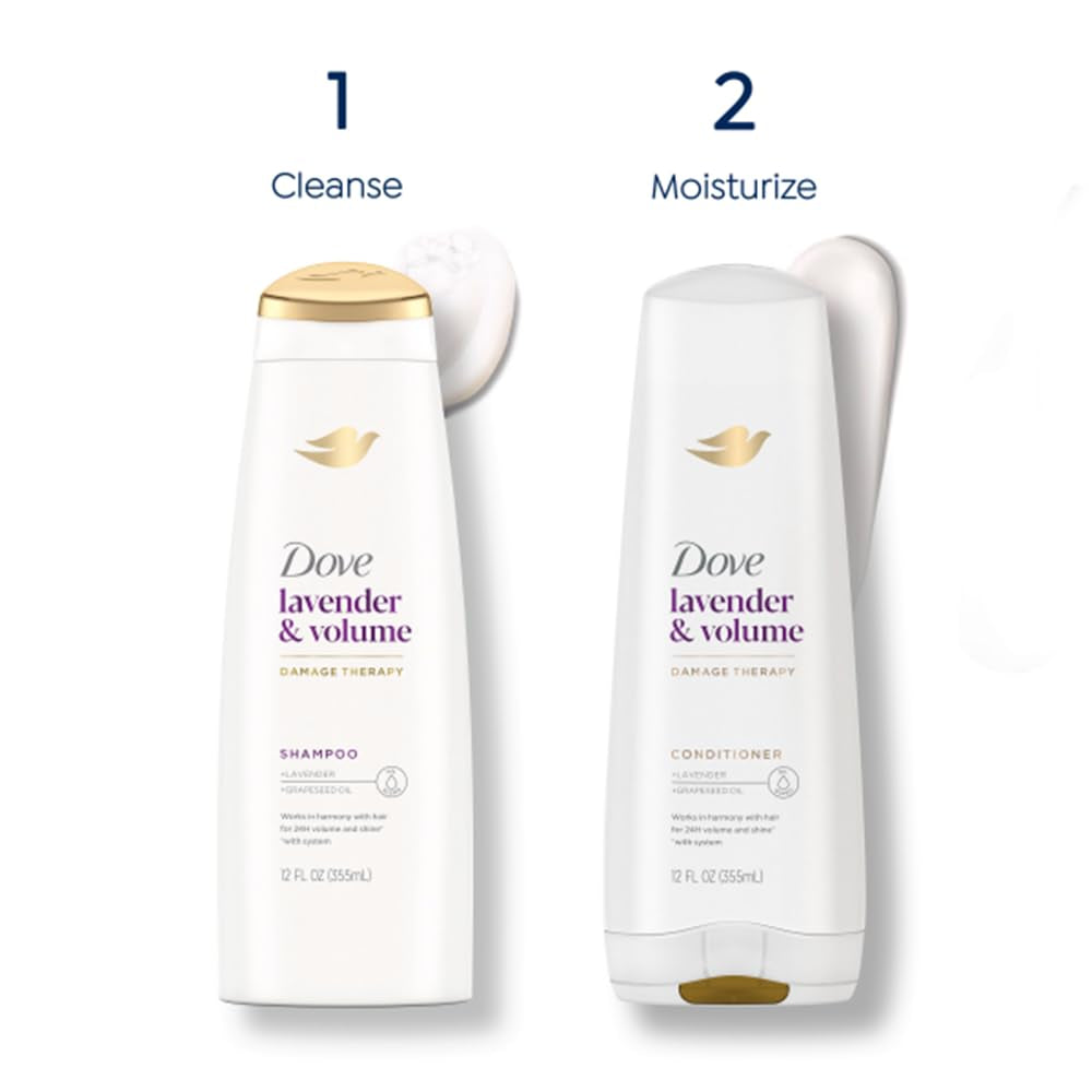 Nourishing Rituals Haircare - Thickening Ritual - Shampoo & Conditioner Set - Net Wt. 12 FL OZ (355 Ml) per Bottle - One Set